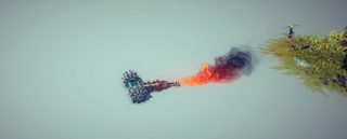 Illustration for article titled Besiege Players Have Built Some Amazing Dicks